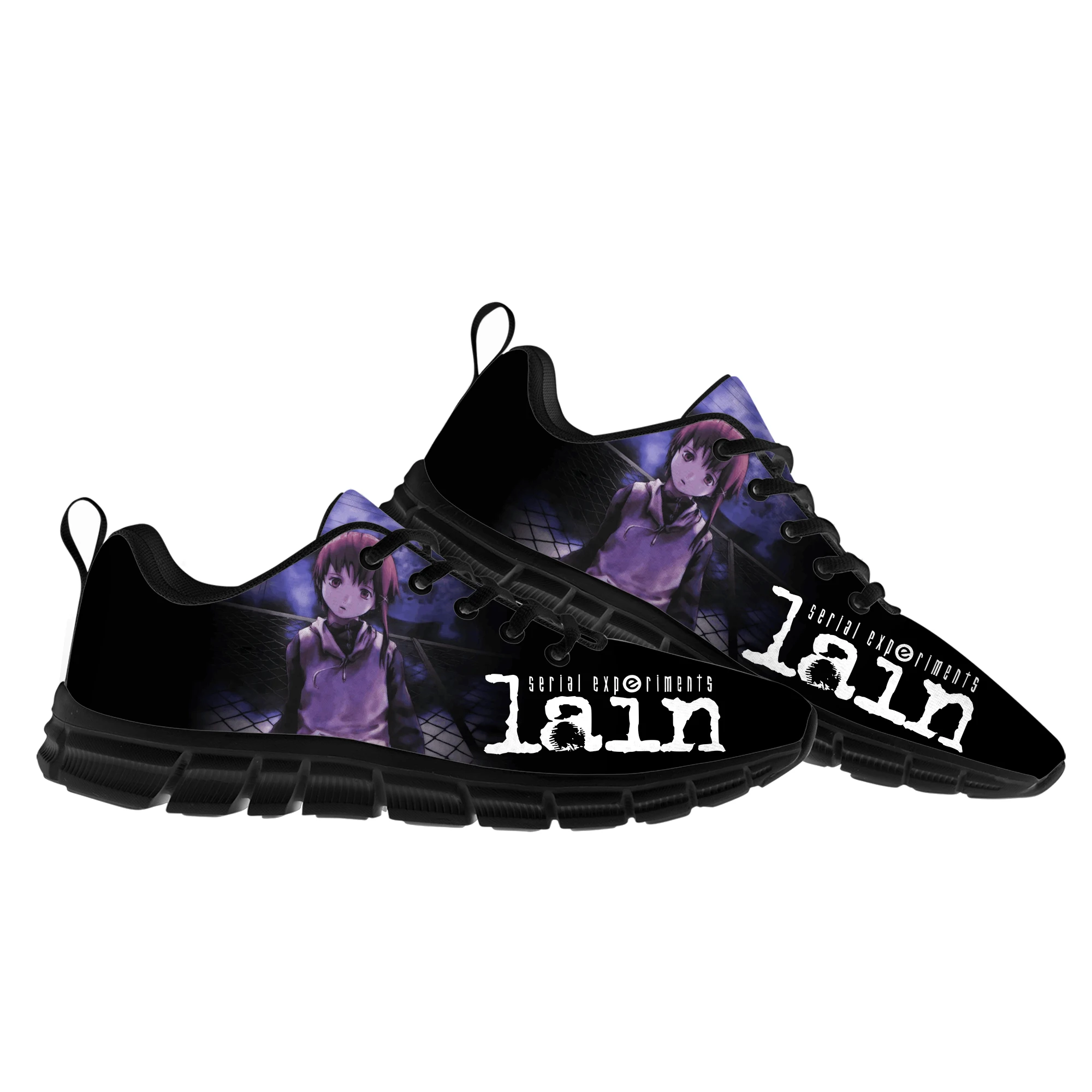 

Serial Experiments Lain Sports Shoes Cartoon Game Mens Womens Teenager Children Sneakers High Quality Sneaker Custom Built Shoes
