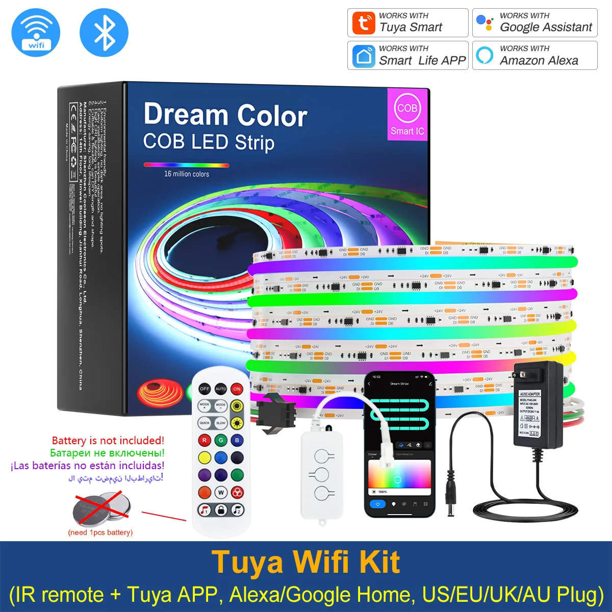 

Светодиодная лента RGB MALIGAZA 5/10 м