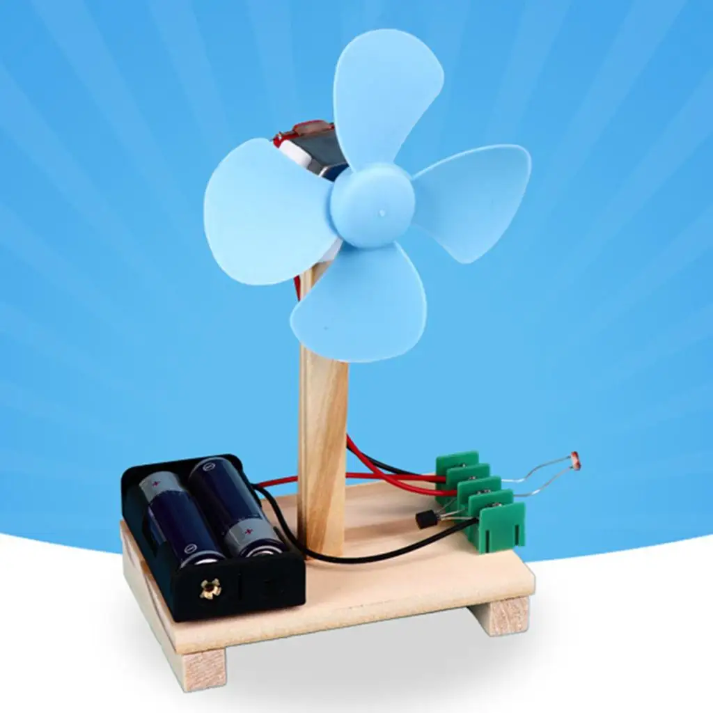 

Набор для самостоятельной сборки электрического вентилятора, обучение через игру для школьного проекта, подростков