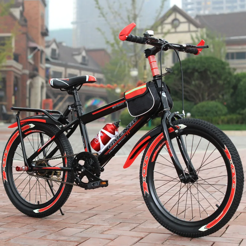 Outland The New Children's Bicycle 20 To 22 Inches Mountain Bike 6-7-8-9-10 Year Old Boy Buggy Pupil Bike Kids Bicycle