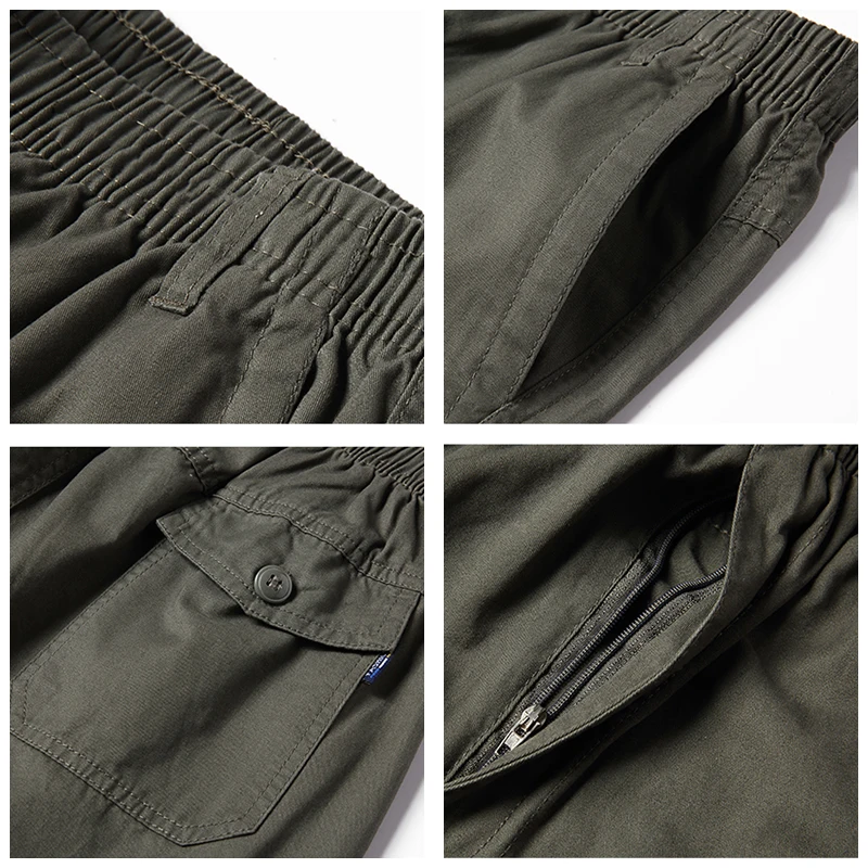 Шорты-карго Мужские дышащие повседневные Модные тактические штаны много