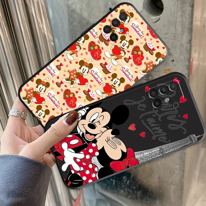 

Disney Mickey Phone Cases For Samsung S20 FE S20 S8 Plus S9 Plus S10 S10E S10 Lite M11 M12 S21 Ultra Smartphone Soft Back Cover