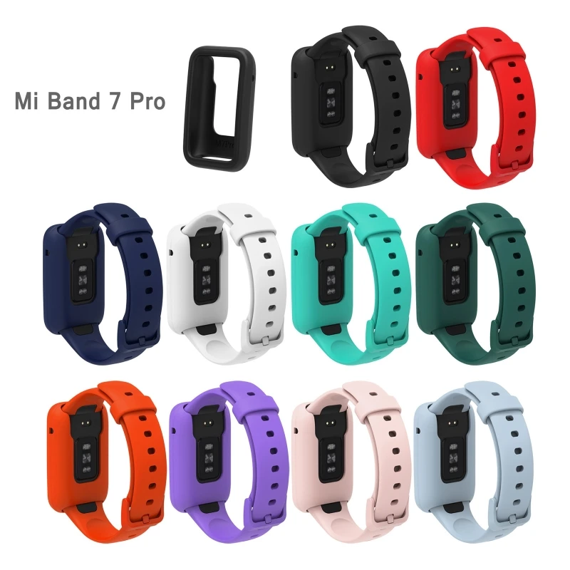 

Ударопрочный защитный чехол с рамкой для Mi Band 7 Pro Watch 85DD