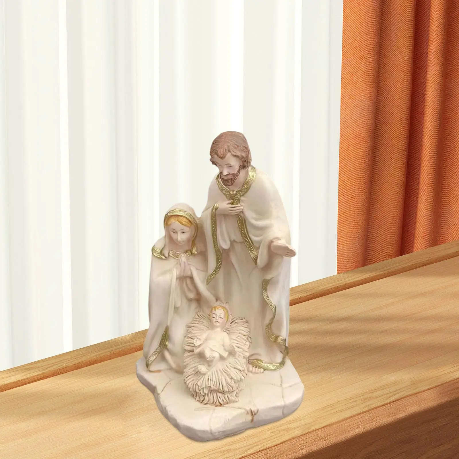 

Nativity Figurine Holy Family Figures for Christmas Housewarming Decoration