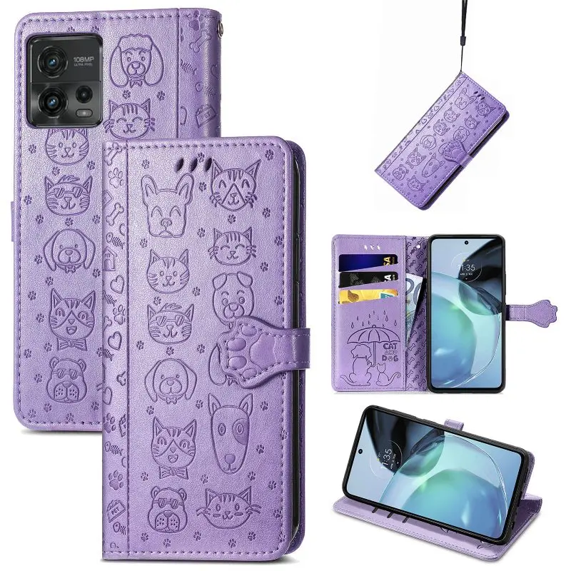 

Slim Flip Wallet Case Cards Phone Cover For Moto ThinkPhone G Stylus G Play G Power G Pro One 5G UW ACE G23 Magnetic Phone Case