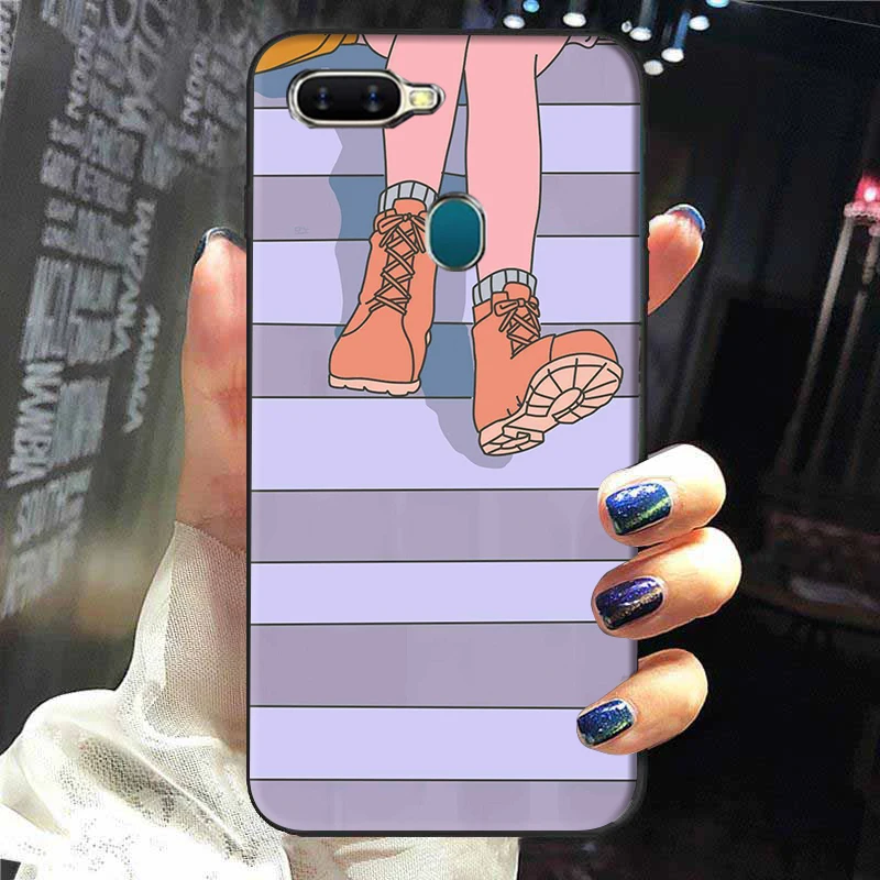 Для OPPO A7 чехол AX7 A7N CPH1901 CPH1903 мягкий s для Мягкий ТПУ телефона уникальный стильный -