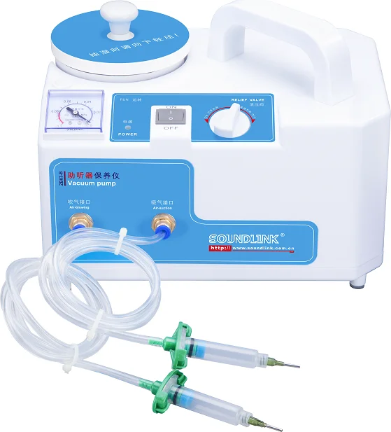 

High Quality Hearing Aid Vacuum Dry Dehumidifier Cleaning Pump Equipment for Hearing Center
