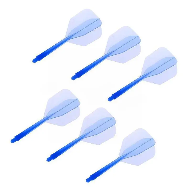 

3 Pcs Screw Soft Darts Transparent Darts Tail Anti-fall Anti-falling Leaf Plastic Professional Accessories Shafts Darts Dur Q2c9