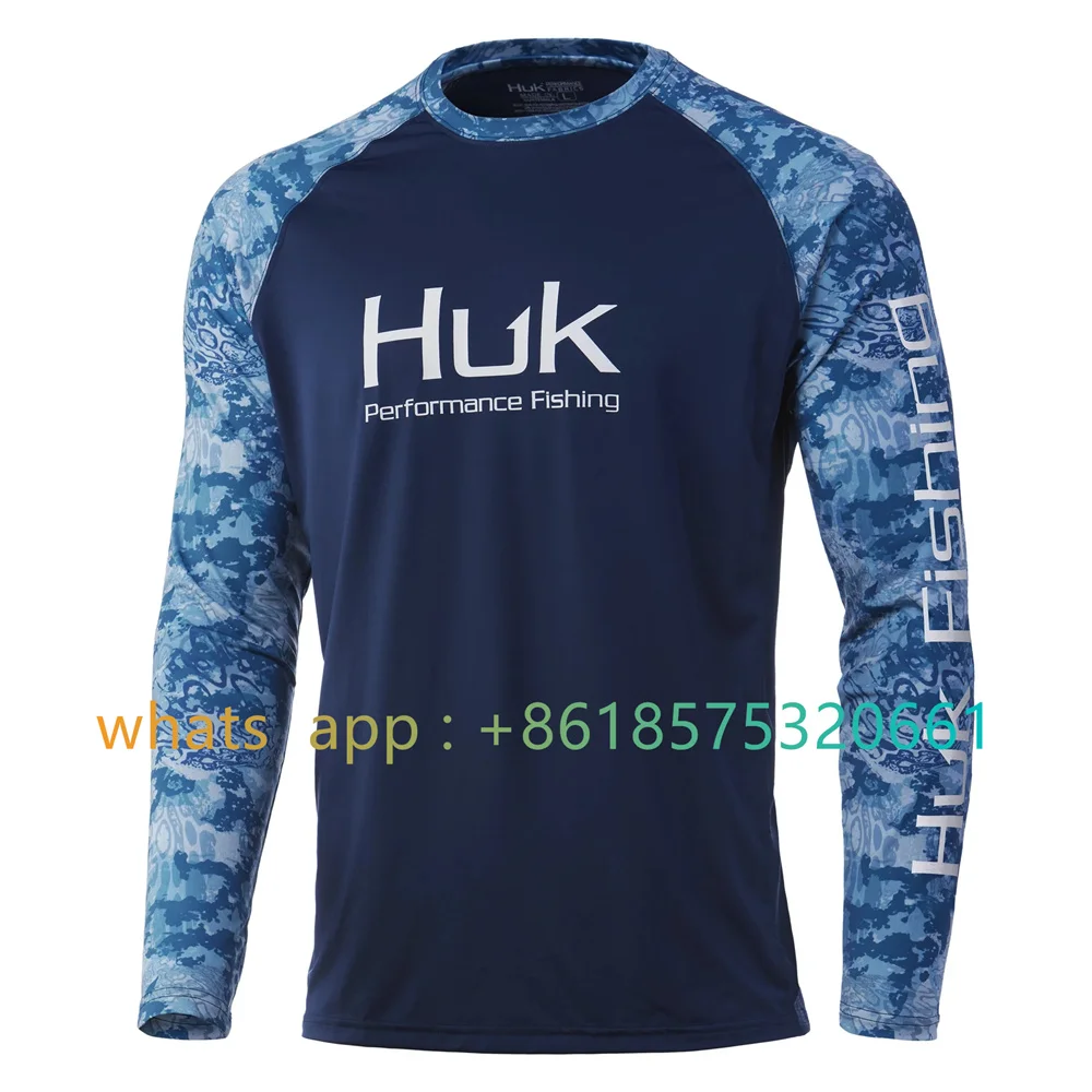 

Huk Men's Icon X Camo Long Sleeve Performance Fishing Shirt Uv Protection Jersey Upf 50 Camisa Pesca Angeln Bekleidung Wear 2023