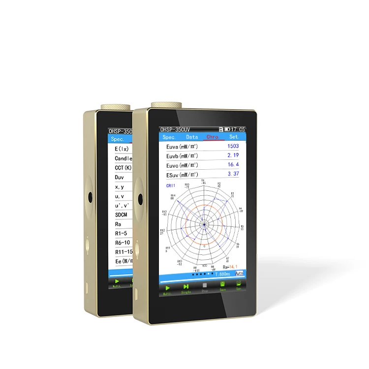 

HOPOOCOLOR OHSP350UV Portable Spectrum Analyzer UV Radiometer 200-850nm