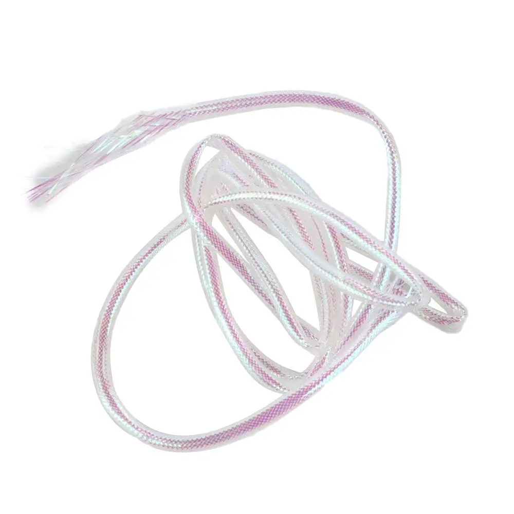 Белые материалы для завязывания мушек 2 мм 4 Приманка рыбы Fly Pearl Maylor Tube Fishing Flash