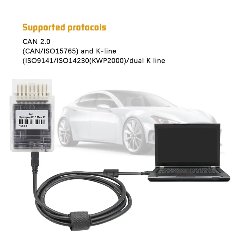 Автомобильный диагностический сканер Tactrix Openport 2 0 ECU FLASH open port с чипом OBD OBD2 для Merc