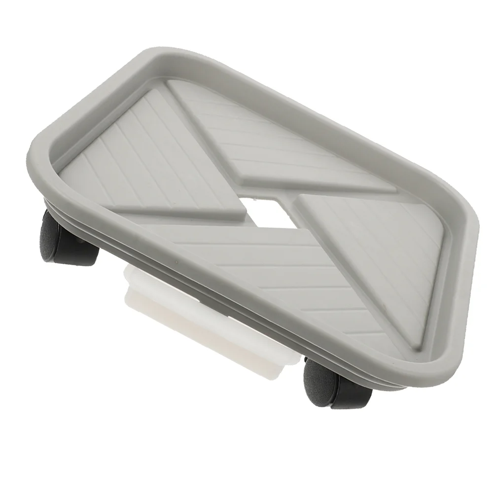 Мобильный цветочный горшок поднос для воды подставка растений колеса держатели