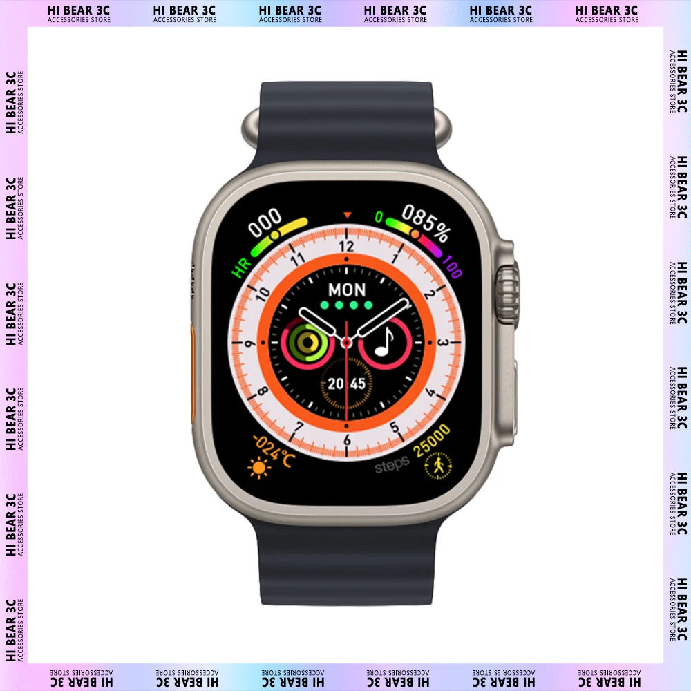 

Смарт-часы 2023 ZW8 ULTRA MAX с поддержкой Bluetooth и HD-дисплеем 2,05 дюйма, водонепроницаемые спортивные мужские и женские Смарт-часы с Шагомером