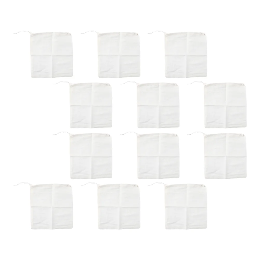 

Bag Filter Brew Tea Bags Strainer Coffeecloth Nut Cold Dispenserloose Filters Leaf Paper Sachets Empty Drawstring Cheesecloth