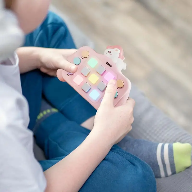 ć Mole gra przełomowa Puzzle Pop Game Machine interaktywne zabawki edukacyjne ręczne Push Bubbles gry antystresowe
