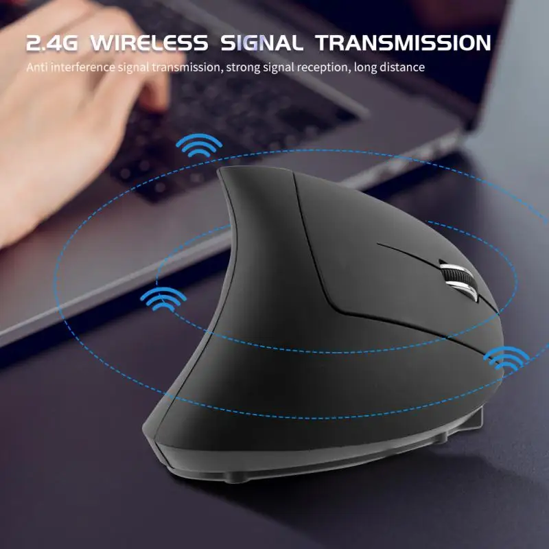 

Эргономичная Вертикальная мышь RYRA, 2,4G, Беспроводная игровая мышь для правой и левой руки, USB оптическая мышь 6D, игровая мышь для ноутбука и ПК
