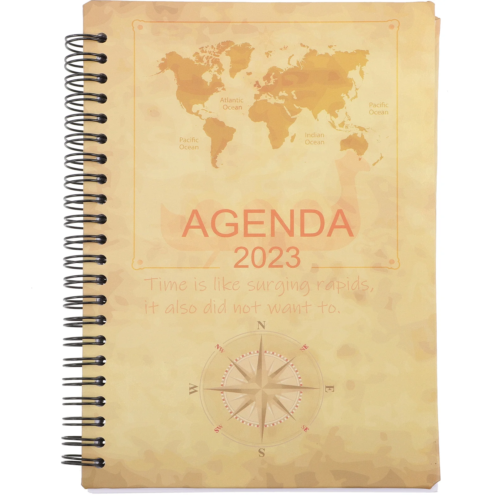 

Чехол на спираль для путешественников, аксессуары для ноутбука, ежедневник, ежедневник для школьников и студентов