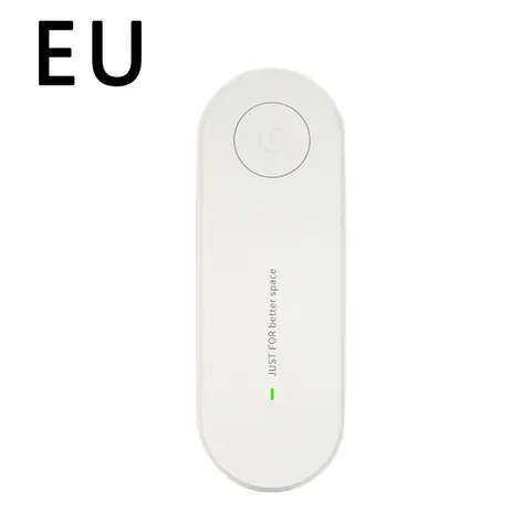 Очиститель воздуха с отрицательными ионами, Портативный дезодоратор с запахом, долговечное удаление пыли и дыма, удаление формальдегида, бесшумное использование - изображение