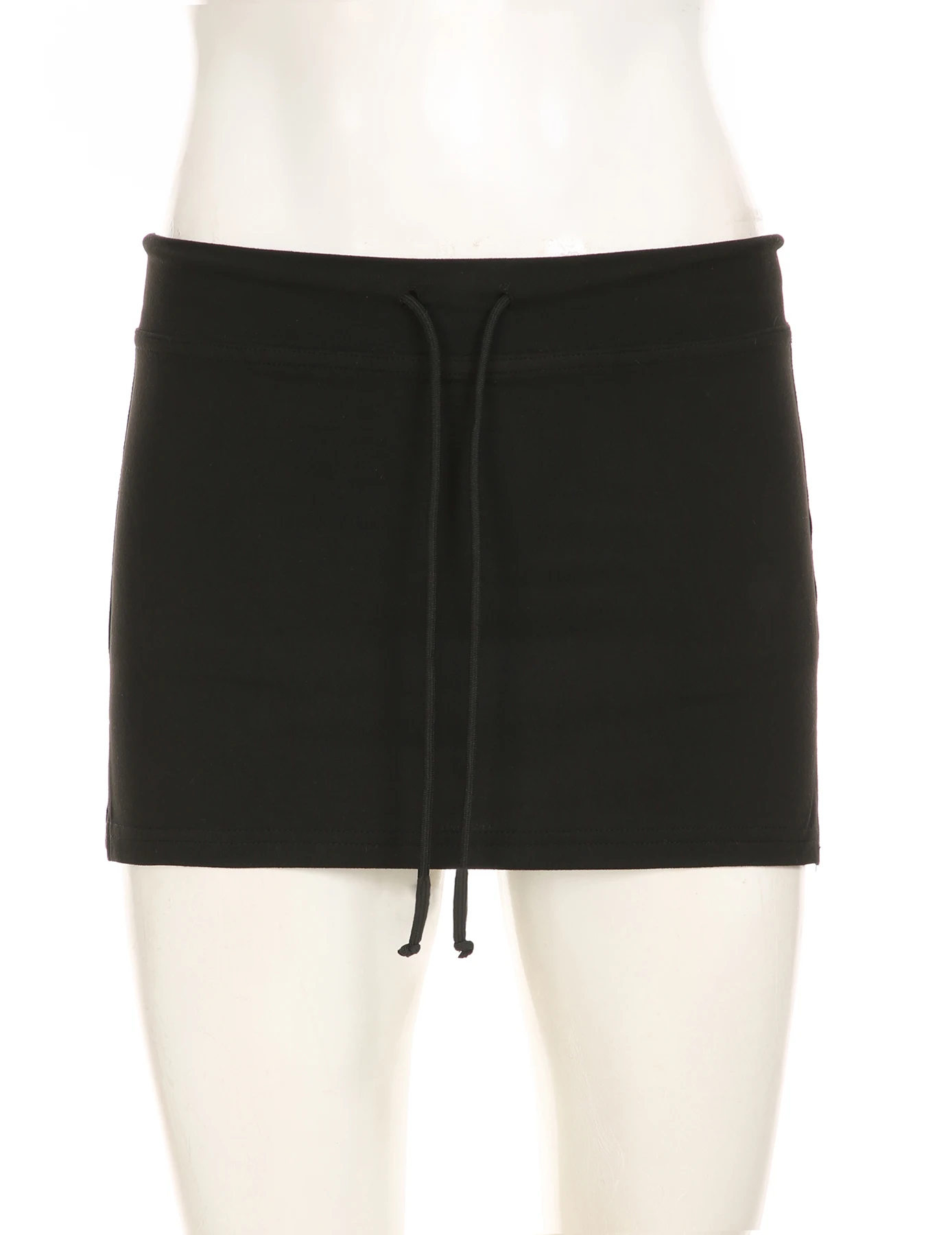 IAMSURE тонкие однотонные облегающие юбки Woth рубашки повседневные бандажные супер