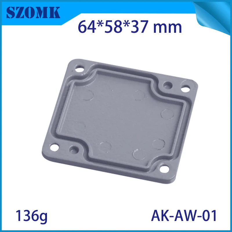 Алюминиевый усилитель IP66 67 водонепроницаемый корпус для винтов с шестигранной