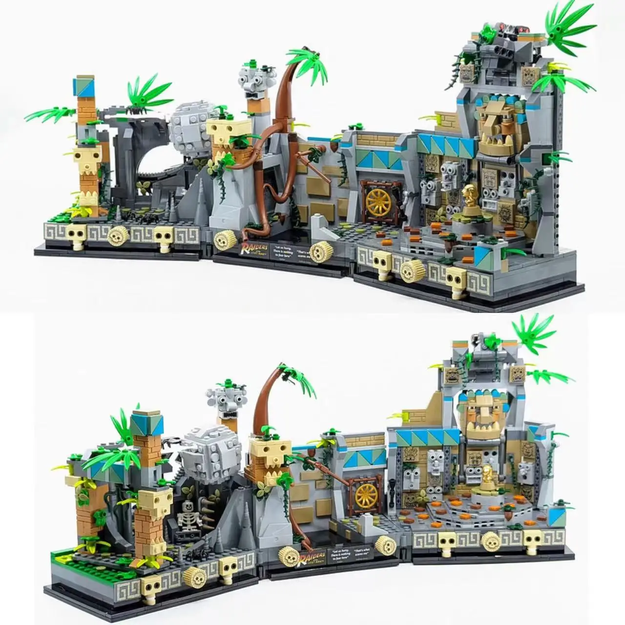 

2023 NEW 77015 Indiana Jones Temple of the Golden Idol Classic Movie Building Block Kit Children Educational Toy Birthday Gifts