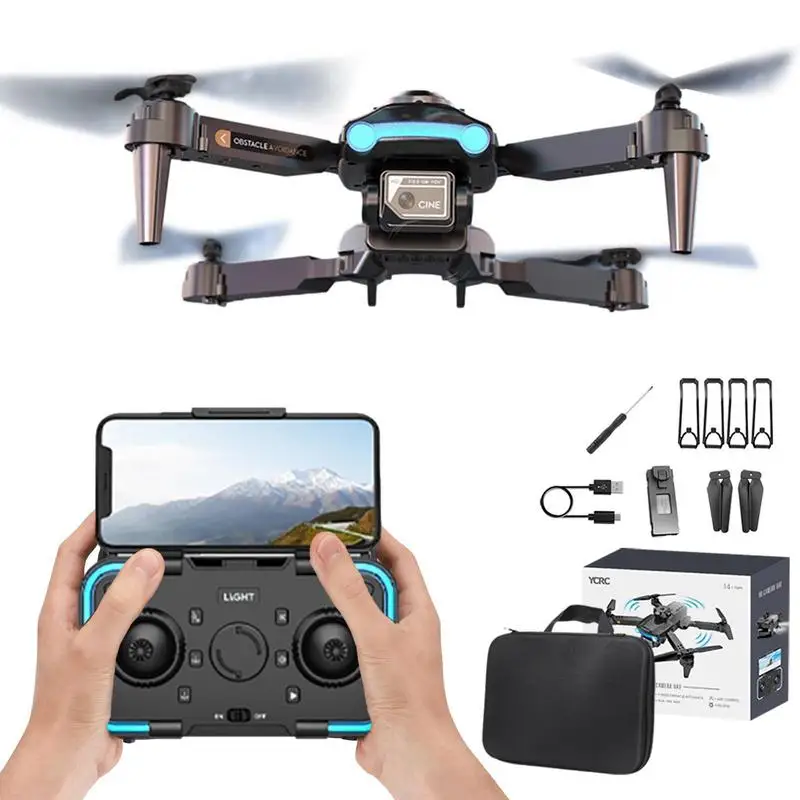 

Drone 4k Camera GPS Drone With 4K Camera For Adults Quadcopter Drones With Auto Return 15 Mins Long Flight Circle Fly Waypoint