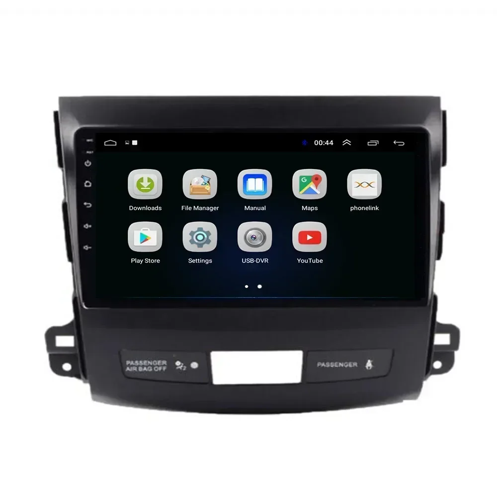 Автомобильный мультимедийный плеер Android 13 радио для Mitsubishi Outlander 3 2012-2018 видео 5G DVD