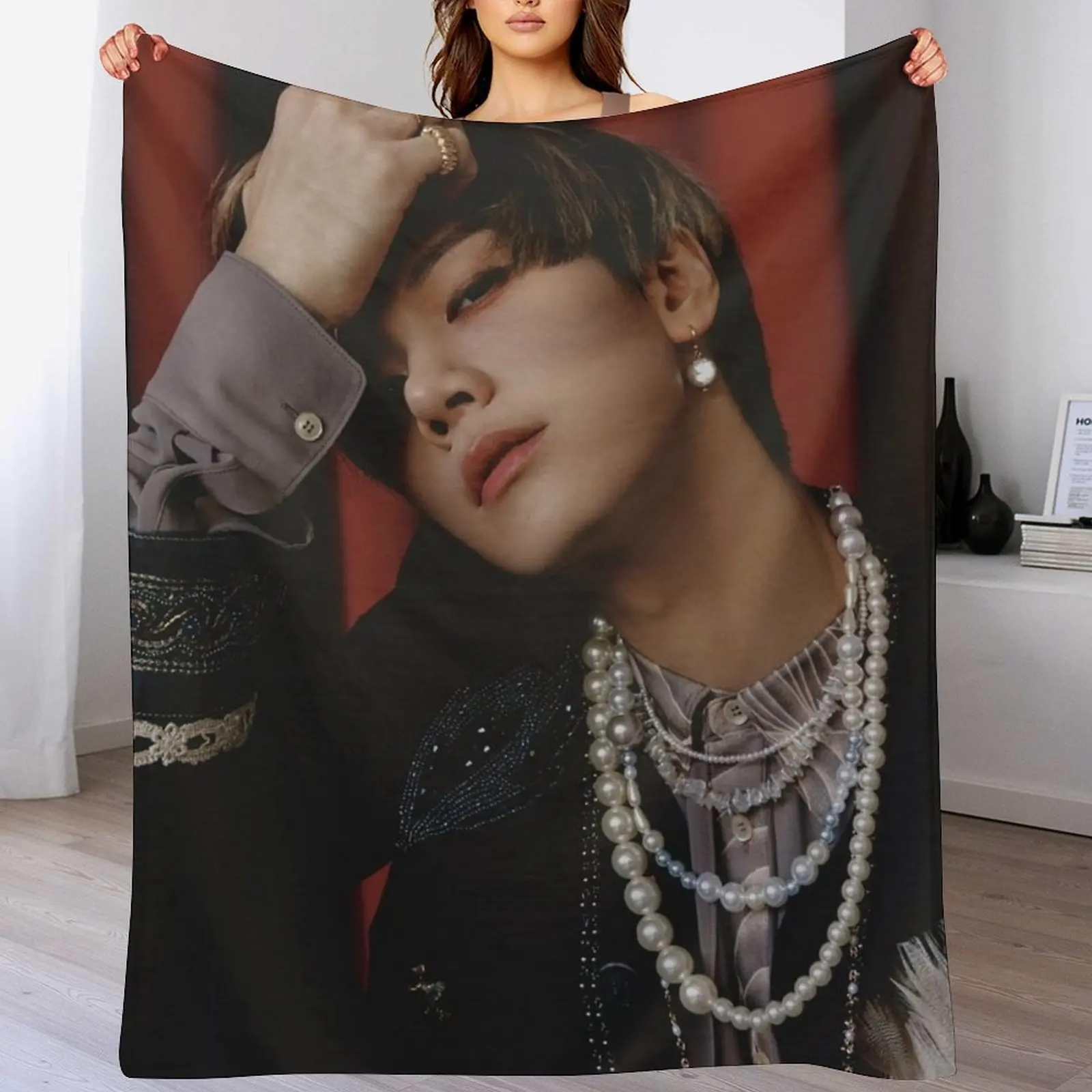 ДЕСЯТЬ - KICK BACK (WAYV) Одеяло на Хэллоуин Декоративные пледы и одеяла