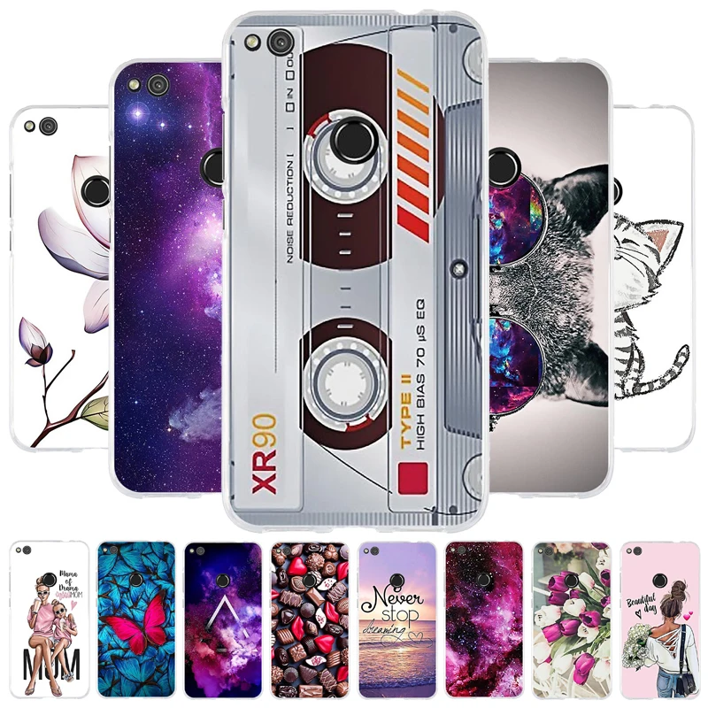

Case For Huawei Honor 8 lite Case Cover for Huawei P9 Lite 2017 Case Soft Silicon TPU Fundas for Huawei P8 Lite 2017 Case Cover