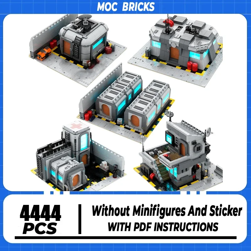 Конструктор звёздный из фильма Moc набор для обучения больничного центра