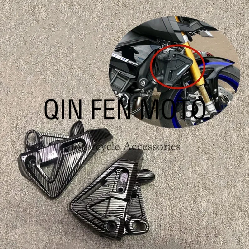 

Боковая обтекатель радиатора для мотоцикла из углеродного волокна, обтекатель для Yamaha MT-10 MT10 FZ10 2016-2021