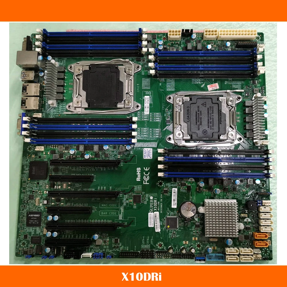 

Motherboard For Supermicro X10DRi C612 LGA2011 X99 DDR4 System Mainboard Fully Tested