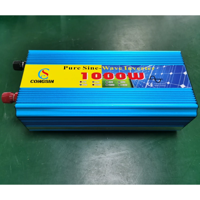 

Full power 1000W pure sine wave converter DC12V to AC110V inverter power supply