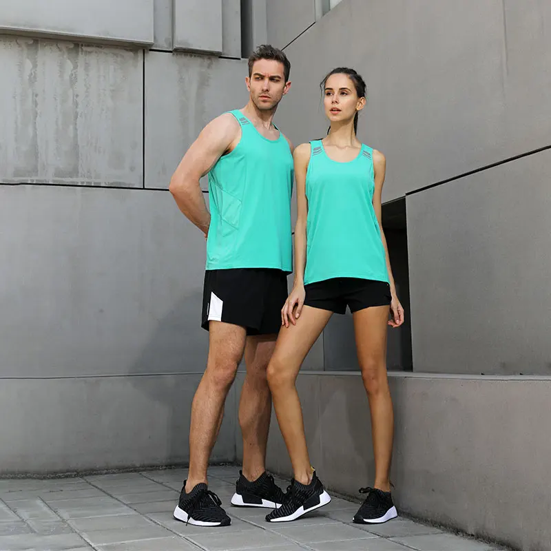 Sleeveless Sport T Shirt Men Fitness Tops Running T-shirt Gym Shirt Quick Dry Sports T-Shirt Workout Tank Training Clothes Vest