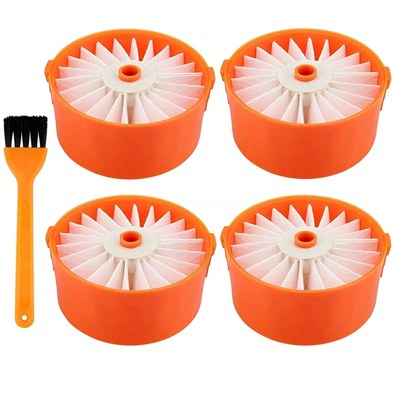 

4 шт., фильтры для беспроводного пылесоса BLACK + DECKER BSV2020G