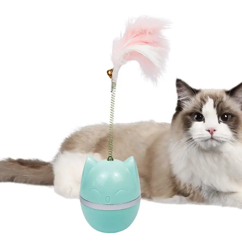 

Swing Ball For Cat Interesting Cat Swing Ball Pet Swing Toy Cat Interactive Toys 360 Degrees Rotation Reduce Boredom Cat Teaser