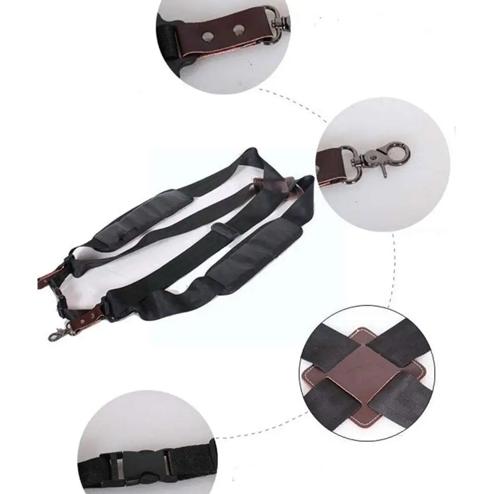 

Thickened Padded Adjustable Djembe African Drum Shoulder Straps drum strap African Belt D0Y3