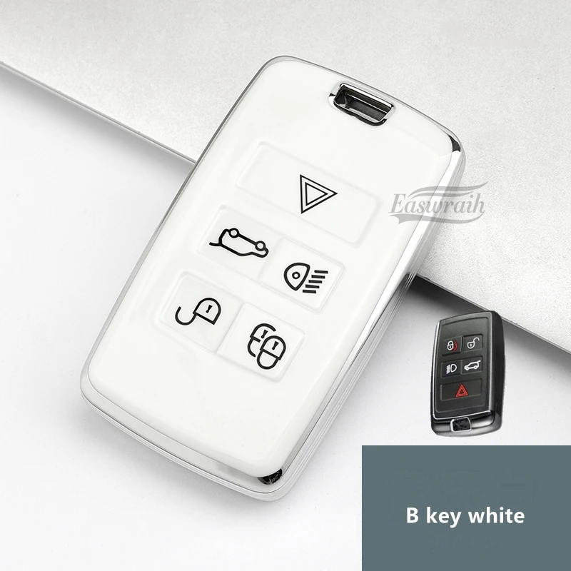 Чехол для автомобильного ключа из ТПУ чехол кольцо для Land Rover Range Rover Discovery 5 Sport для JAGUAR XE XF XJ F PACE 2017 2018 2019 аксессуары