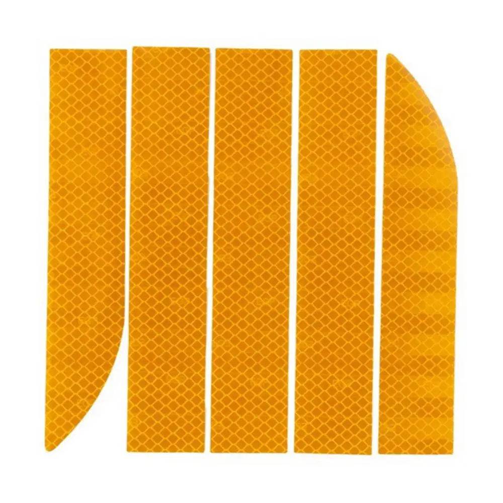 Светоотражающая Автомобильная наклейка, самоклеящиеся автомобильные аксессуары, автомобильный отражатель, наклейка 3x90 см, внешняя зеркальная Автомобильная светоотражающая лента