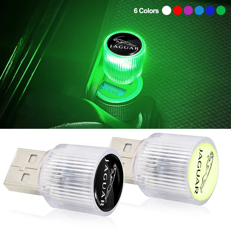 

1pcs Car Interior Light Car USB Atmosphere Light for Jaguar XF XE XJ XJ8 X351 F Pace X Type F Type Necklace Tijera Ropa Llavero