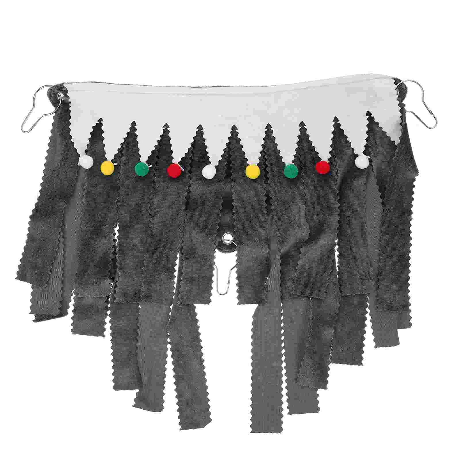 

1 Set Small Animal Cage Hanging Bed Tassel Triangle Corner Hideout Hammock Toy