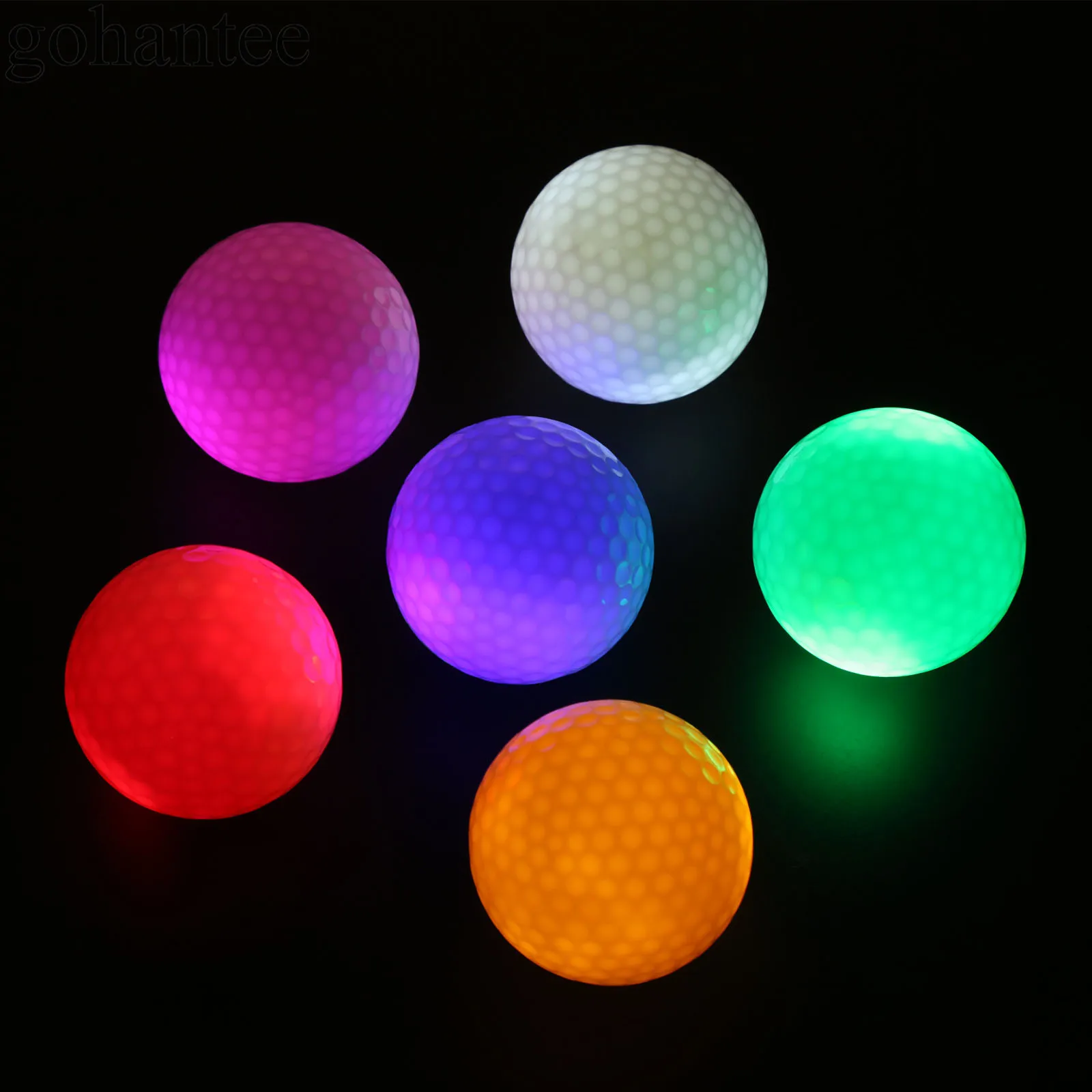 S With Box Night Training Golf Practice Ball 42.6mm(1.67