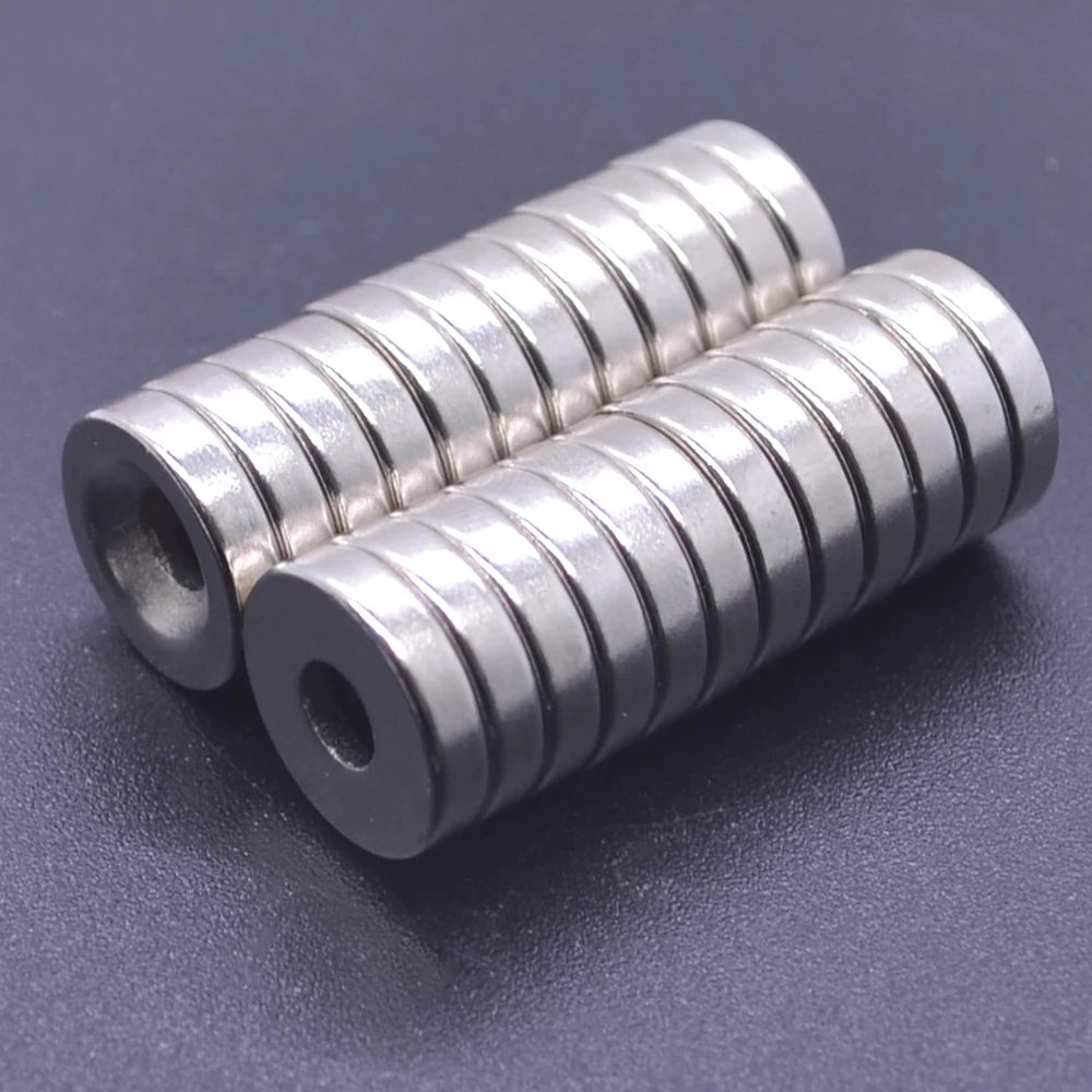 2-50 шт. новый магнит 12x3-4 отверстия неодимовый 12 мм x 3 - 4 N35 NdFeB круглый супер мощный