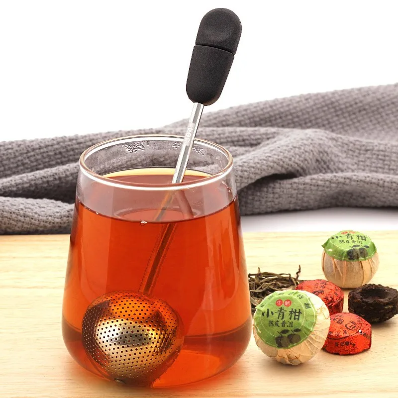 

Mesh Tea Strainer Stainless Steel Tea Infuser Reusable Metal Tea Bag Filter Loose Leaf Green Tea Strainer For Kitchen Teaware