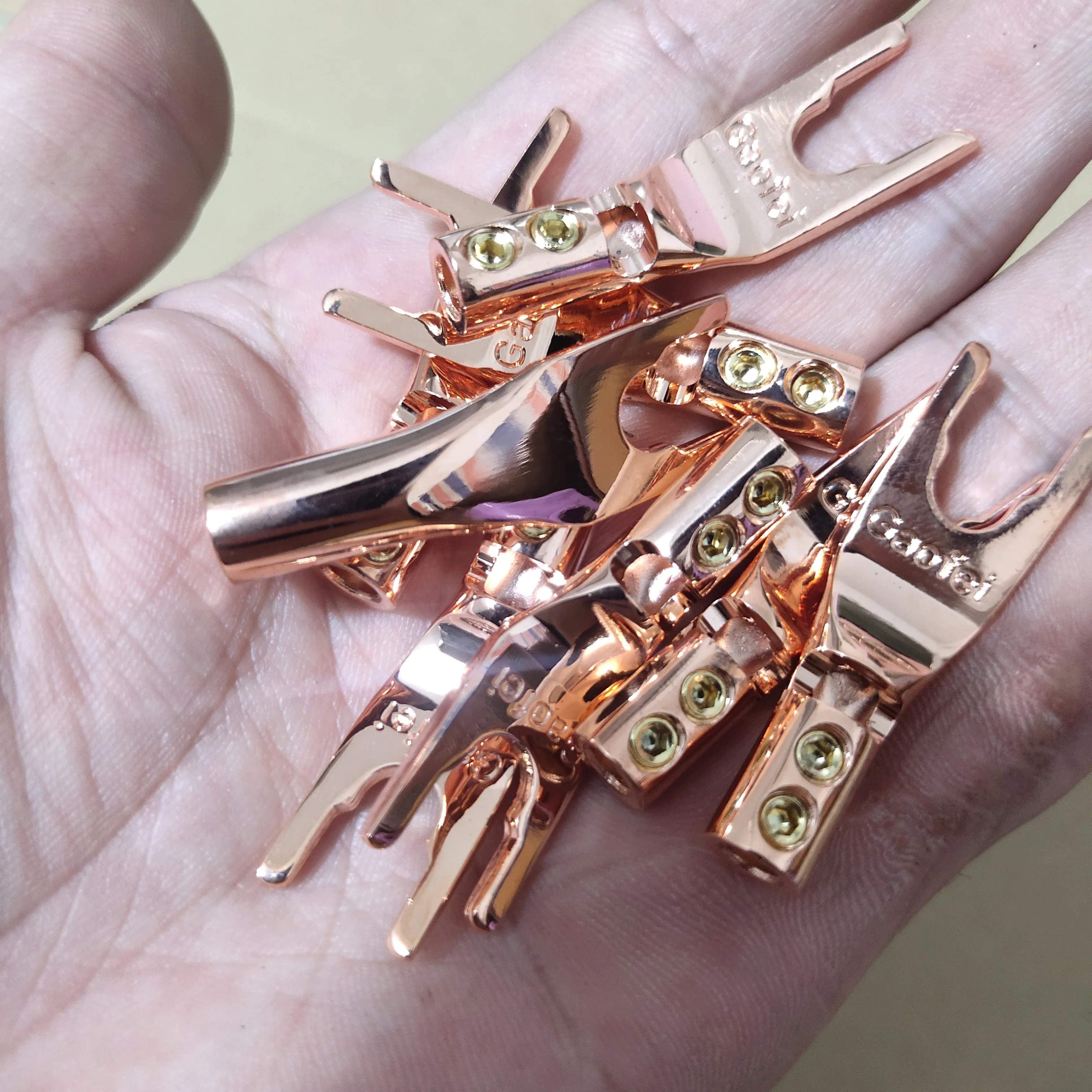 Gaofei разъемы для акустического кабеля из меди 16 шт.