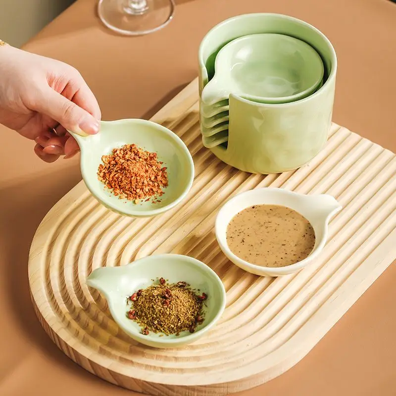 Новинка 2023 кремовый крем блюдо зеленого цвета креативное премиум-класса с