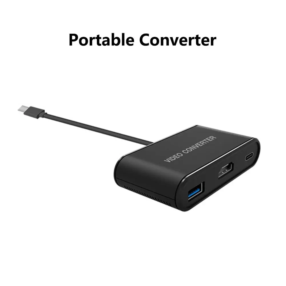 

Совместимый с Hdmi видеокабель-адаптер типа c, совместимый с переключателем/паром/мобильной игровой консолью, ТВ-преобразователем