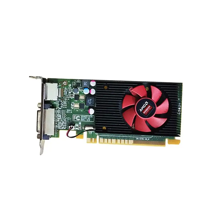 Оригинальная новая игровая видеокарта R5 340X, 2 Гб, GDDR3, DP, HD-порт, 4K, маленькое шасси, полувысота, нож, карта, полная высота