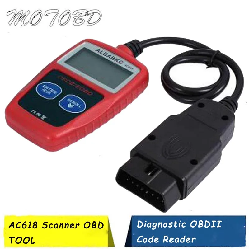 Новинка 2021 сканер AC618 диагностический инструмент OBD2 для диагностики ошибок